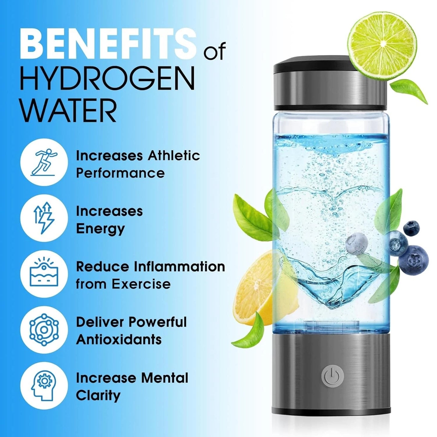 Naturecuremart Hydrogen Water Bottle