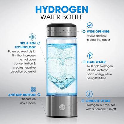 Naturecuremart Hydrogen Water Bottle